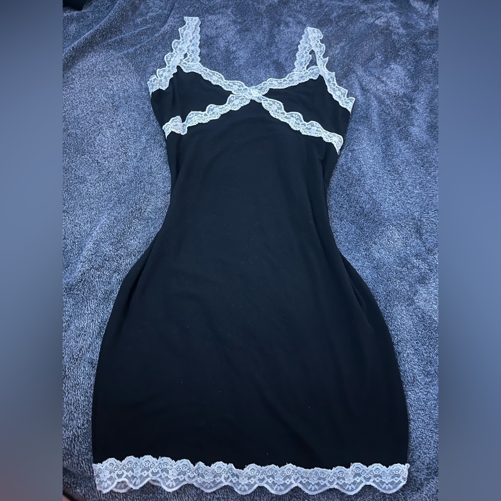black dress